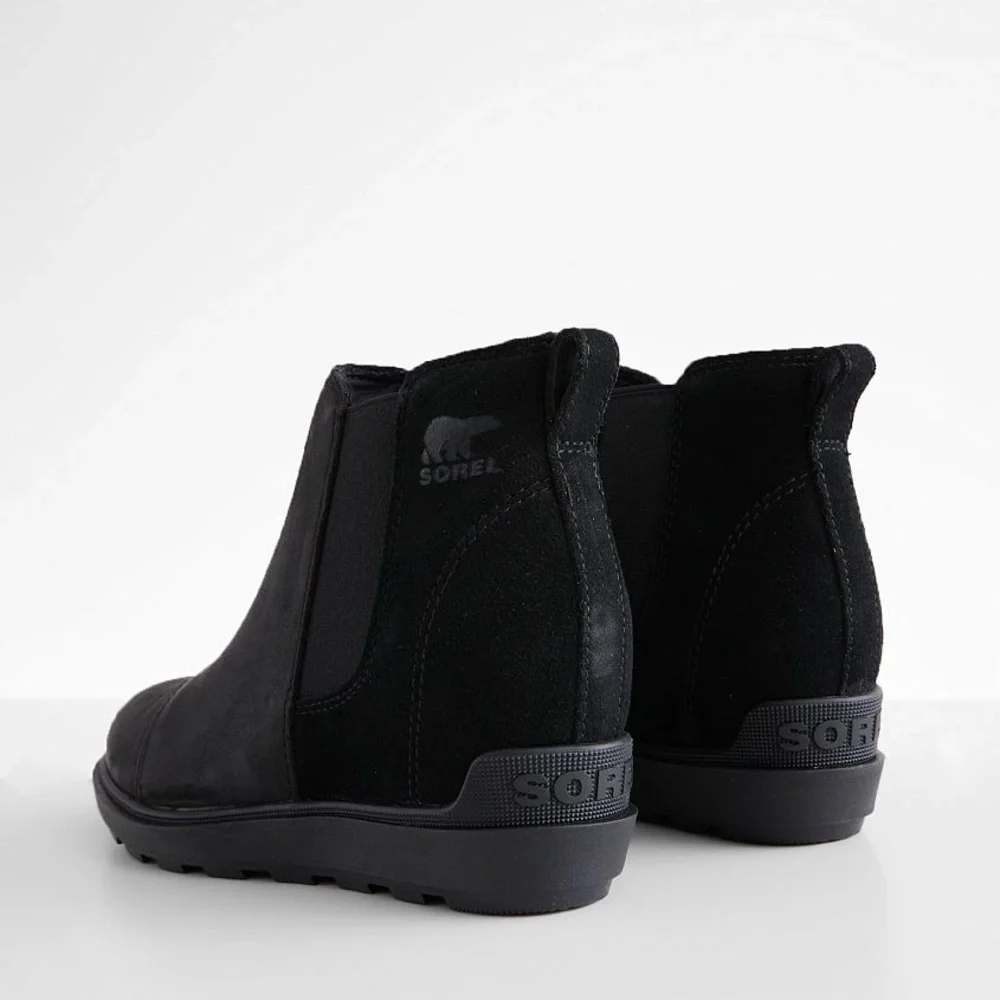 NWT SOREL Evie II Leather Ankle Boot